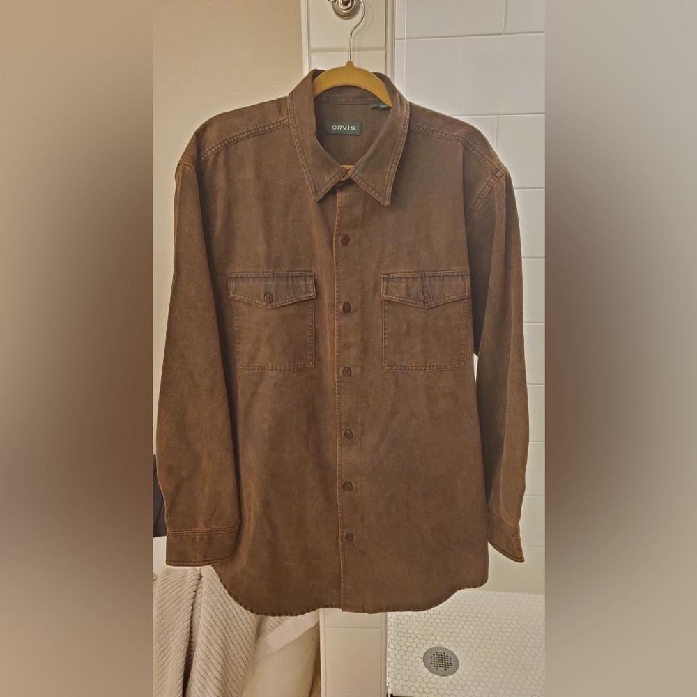Orvis Timber Creek Long-Sleeved Shirt, size L, never worn
